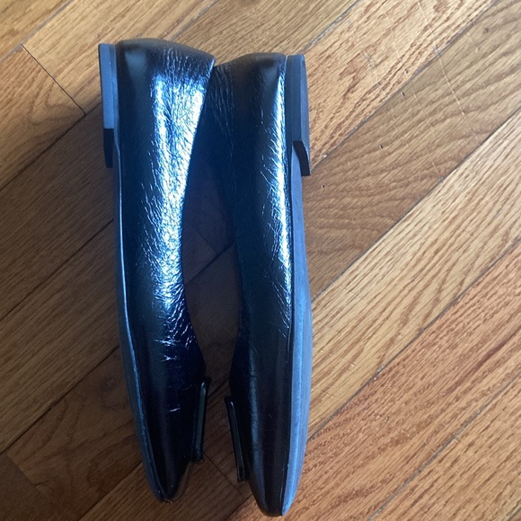 TORY BURCH GEORGIA BALLET WRINKLE CALF LEATHER SIZE 6.5 - Picture 5 of 5